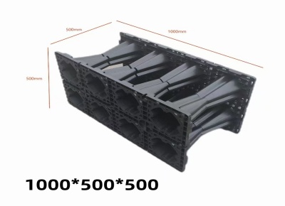 1000*500*250mm 高强度PP雨水收集模块_海绵城市雨水回收系统_厂家直销