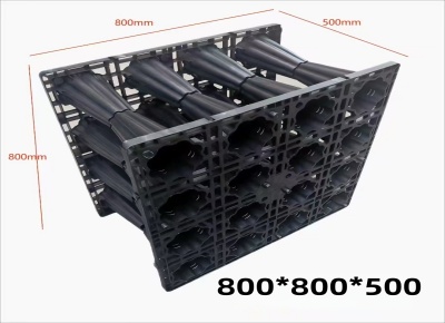 【丘岳环保】PP雨水收集模块 800800250mm