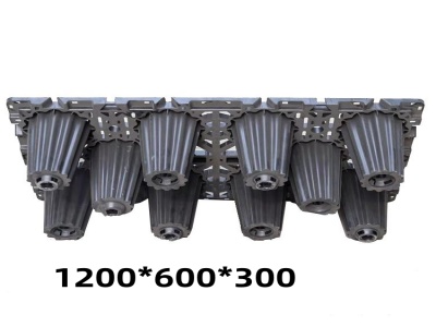 1200*600*300mm PP 雨水收集模块 丘岳环保抗高压蓄水模块