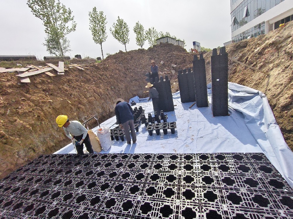 西安咸阳（西咸新区）400 立方雨水调蓄回用工程 丘岳环保西北海绵城市案例