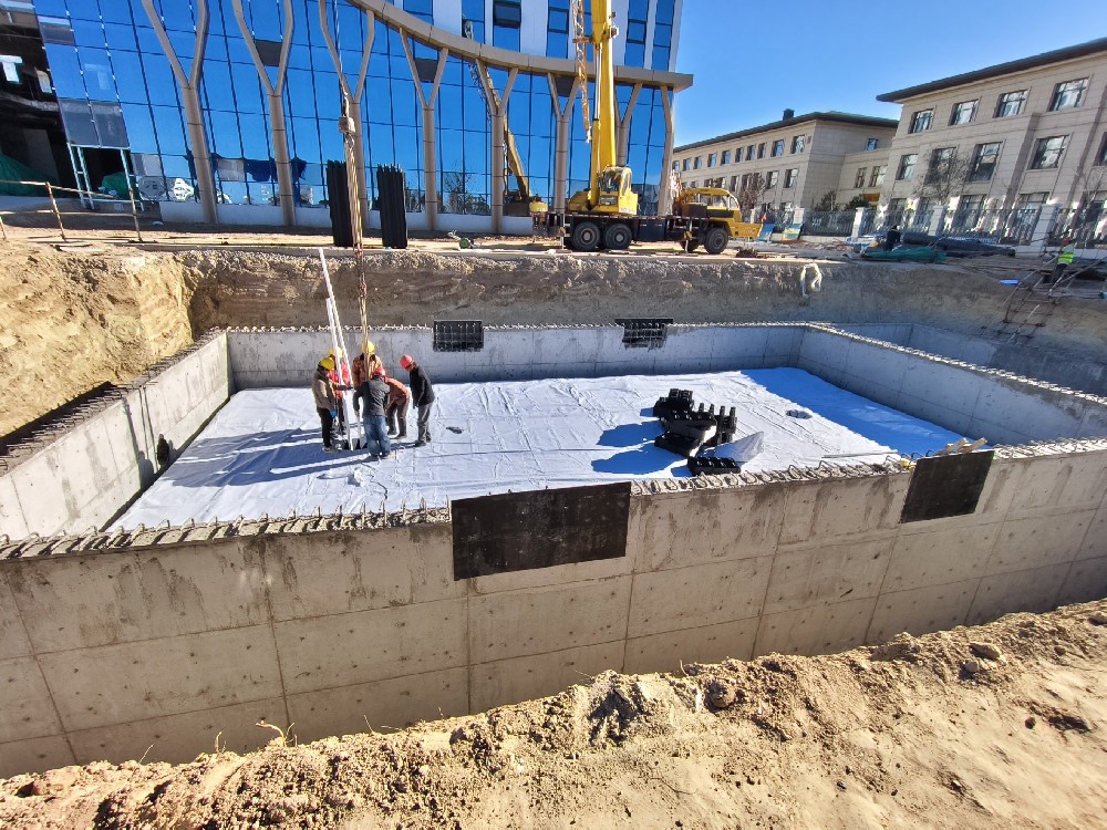 内蒙古呼和浩特 1000 立方雨水调蓄回用工程 丘岳环保北方严寒地区案例