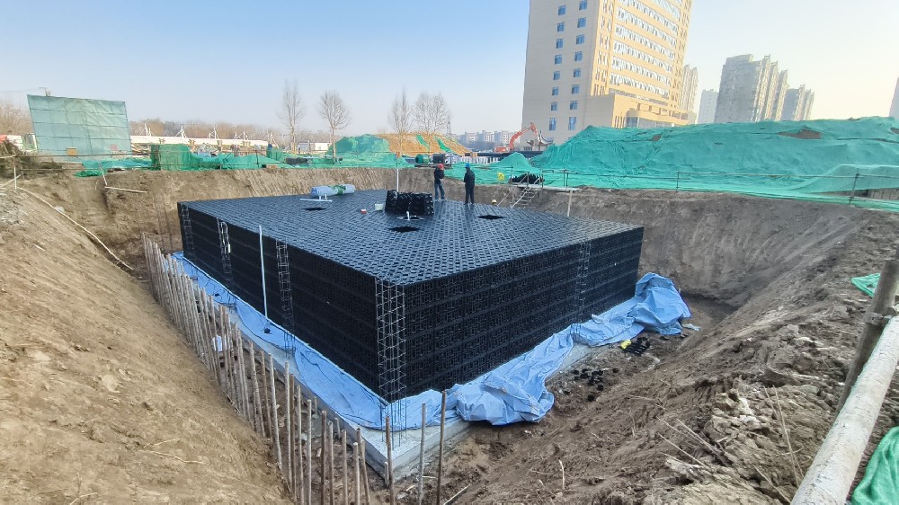 山东济南 1000 立方雨水调蓄回用工程 丘岳环保案例