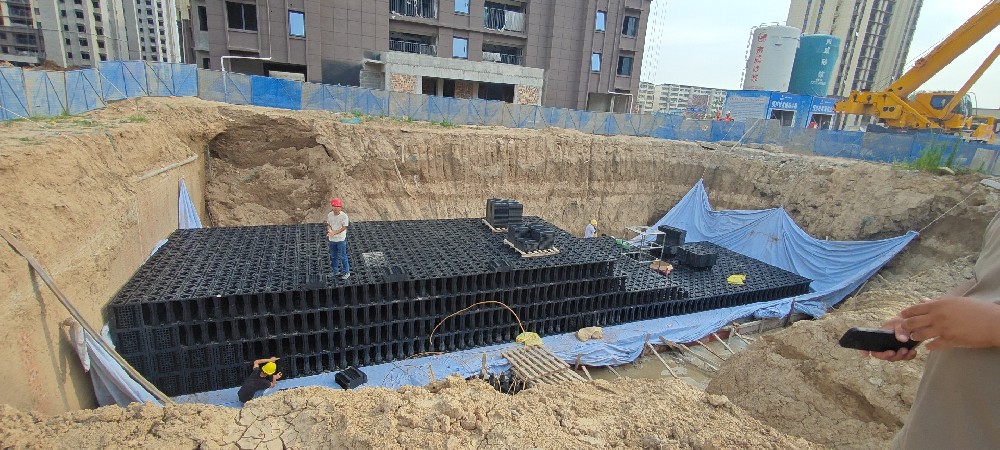 石家庄 1000 立方雨水收集回用工程 丘岳环保河北示范案例